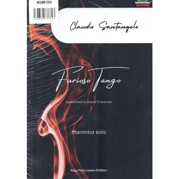 楽譜 MSOMP268 輸入 フリオーソ・タンゴ（クラウディオ・サンタンジェロ）（マリンバ） ／ ミ...