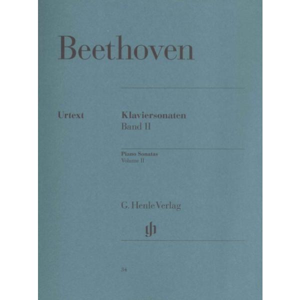 楽譜 （34）ベートーヴェン ピアノソナタ集（2） （原典版／ヘンレ社）LUDWIG VAN BEE...