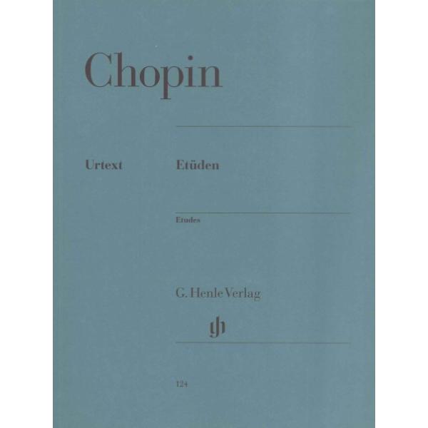 楽譜 （124）ショパン エチュード （原典版／ヘンレ社）FREDERIC CHOPIN Etude...
