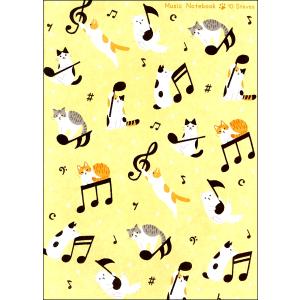 ねこ音楽ノート2（B5・10段） ／ シンコーミュージックエンタテイメント