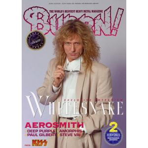 雑誌 BURRN 2022年2月号 ／ シンコーミュージックエンタテイメント
