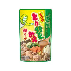 まつや とり野菜みそ鍋スープ ストレート ( 720g )/ イチビキ : 爽快