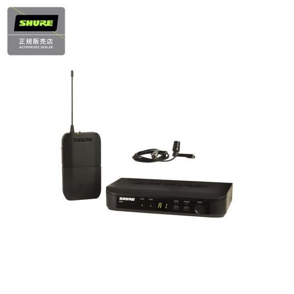 SHURE シュア BLX14/CVL ワイヤレスピンマイクセット マイク:CVL 2ch受信機:B...