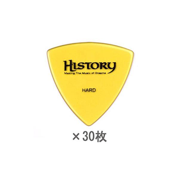 HISTORY ヒストリー HP1H HARD ピック 30枚セット おにぎり（トライアングル）型