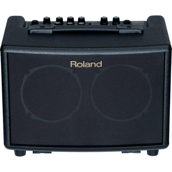 Roland ローランド AC-33 ステレオアンプ エレアコ用 30W 電池駆動 2チャンネル A...