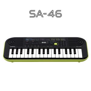 キーボード 電子ピアノ  CASIO カシオ SA-46 ミニキーボード 32鍵盤 SA46  楽器