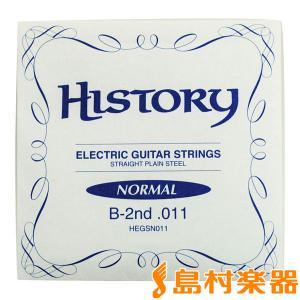 HISTORY ヒストリー HEGSN009 エレキギター弦 10本セット バラ弦