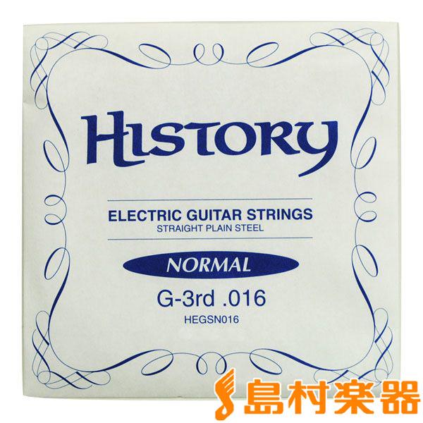 HISTORY ヒストリー HEGSN016 エレキギター弦 10本セット 〔バラ弦〕