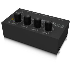 BEHRINGER ベリンガー MICROMIX MX400 4ch モノラルミキサー 〔正規輸入品〕