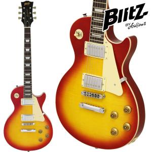 Blitz by AriaProII ブリッツ BLP-450 CS レスポールスタンダード チェリーサンバースト エレキギター BLP450｜shimamura