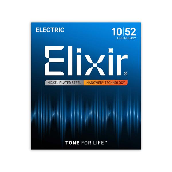 Elixir エリクサー NANOWEB 10-52 ライトヘビー #12077 エレキギター弦
