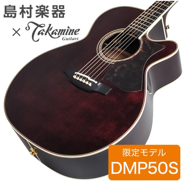Takamine タカミネ DMP50S WR エレアコギター セミハードケース付属 〔島村楽器 x...
