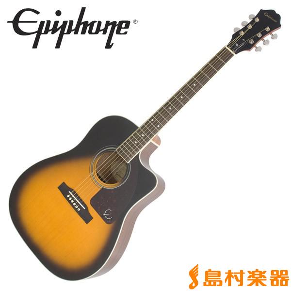 Epiphone エピフォン AJ-220SCE VS(ビンテージサンバースト) エレアコギター ト...