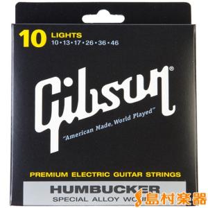 Gibson ギブソン SEG-SA10 エレキギター弦 Humbucker ライトゲージ 010-046