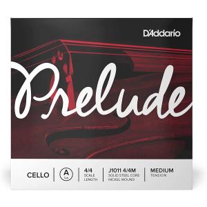 D'Addario ダダリオ J1011 チェロ弦 Prelude Cello Strings ミディアムテンション 4/4スケール A線