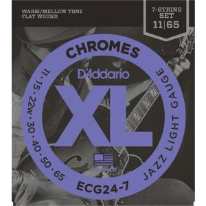 エレキギター弦 Jazz ECG24-7 D'Addario ダダリオ