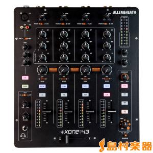 Allen & Heath アレン＆ヒース Xone:43 DJミキサー 〔国内正規品〕