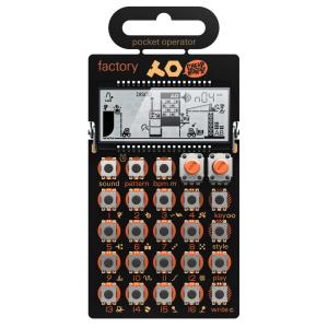 Teenage Engineering ティーンエイジ エンジニアリング pocket operator PO-16 factory シンセサイザー [国内正規品]｜shimamura