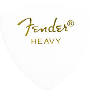 Fender フェンダー 346 PICK 12 HEAVY ピック 12枚セット おにぎり型 ヘビー ホワイト ベースに最適｜島村楽器Yahoo!店