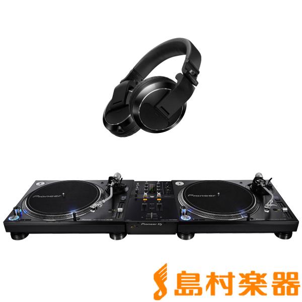 Pioneer DJ パイオニア PLX-1000 + DJM-250MK2(ミキサー) + HDJ...