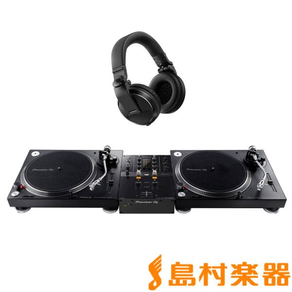 Pioneer DJ パイオニア PLX-500-K + DJM-250MK2(ミキサー) + HD...