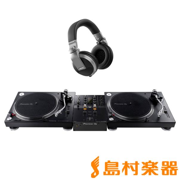 Pioneer DJ パイオニア PLX-500-K + DJM-250MK2(ミキサー) + HD...