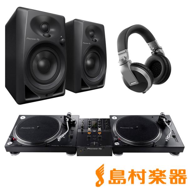 Pioneer DJ パイオニア PLX-500-K + DJM-250MK2(ミキサー) + DM...