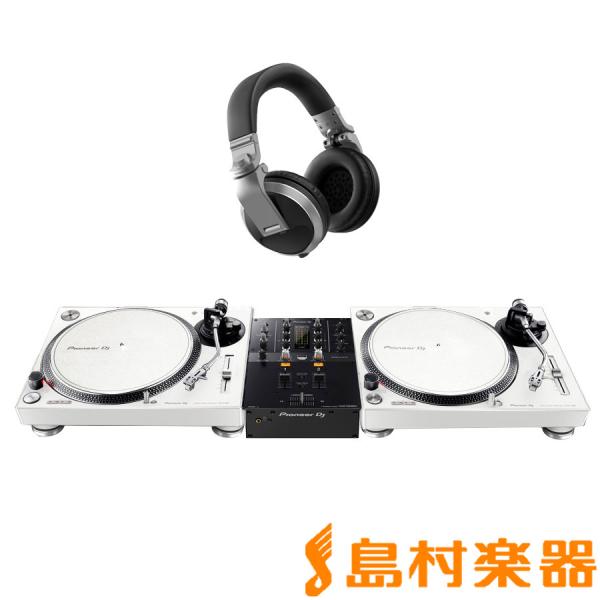 Pioneer DJ パイオニア PLX-500-W + DJM-250MK2(ミキサー) + HD...
