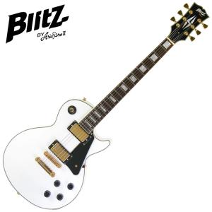 【美品】BLITZ BLP-CST BY Aria Pro II レスポール BLITZ（O.S.P） Blitz by AriaProII ブリッツ BLP-CST BK レス