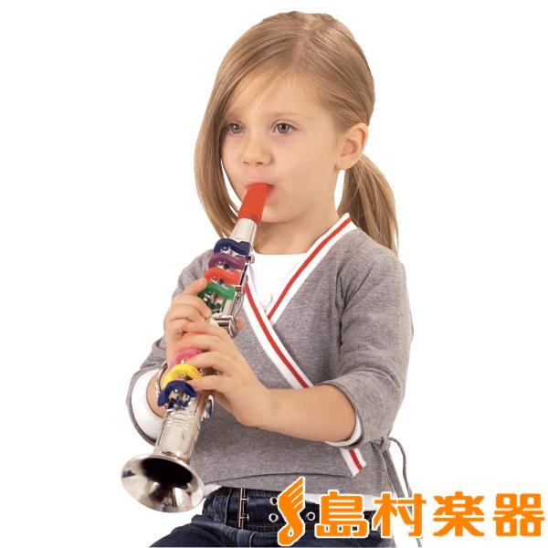 BONTEMPI ボンテンピ おもちゃのクラリネット 8Keys 42cm シルバークラリネット C...