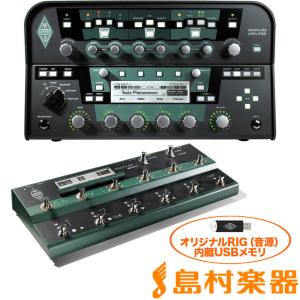 KEMPER ケンパー PROFILER HEAD BLACK + REMOTE プリアンプ＋フットコントローラー＋オリジナルRIG音源セット 〔島村楽器限定〕