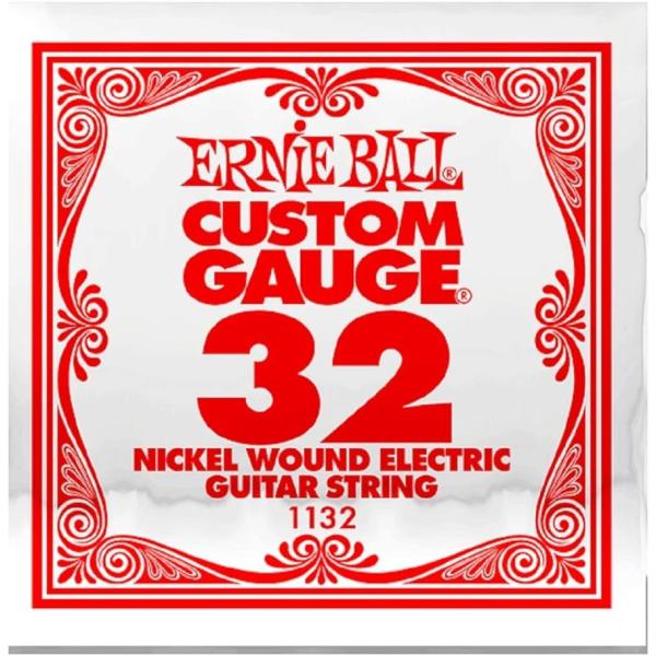 ERNiE BALL アーニーボール 1132 エレキギター弦 ニッケルワウンド 032 〔バラ弦1...