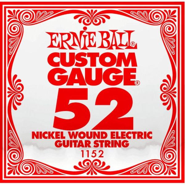 ERNiE BALL アーニーボール 1152 エレキギター弦 ニッケルワウンド 052 〔バラ弦1...