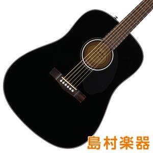 Fender フェンダー CD-60S Black アコースティックギター ブラック 黒｜shimamura