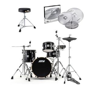 Donner ドナー DED-80P マット付き自宅練習8点セット 電子ドラムセット