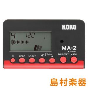 KORG コルグ MA-2 BKRD チューナー メトロノーム MA2｜島村楽器Yahoo!店