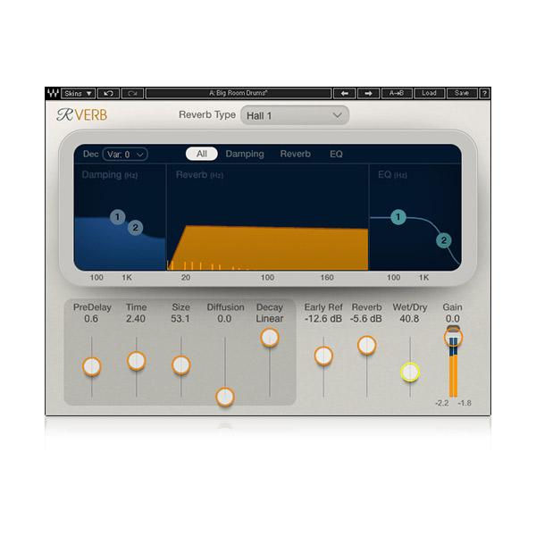 WAVES ウェーブス Renaissance Reverb  メール納品 代引き不可