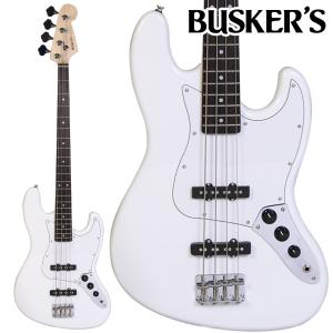 BUSKER'S バスカーズ BJB-STD SWH エレキベース 軽量ボディ