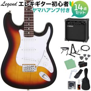 LEGEND レジェンド LST-Z B エレキギター 初心者14点セット VOXアンプ