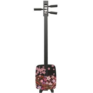 三絃司きくおか サンゲンシキクオカ 小じゃみ三線 花柄 〔島村楽器限定〕｜shimamura