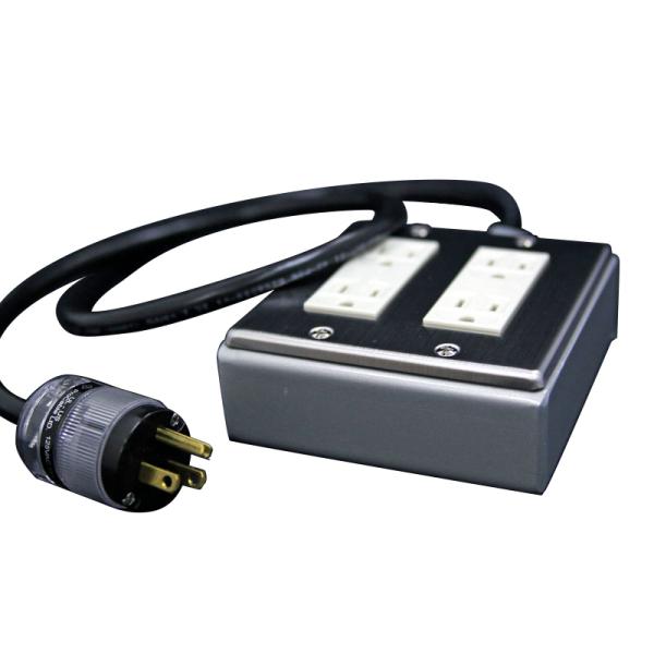 PRO CABLE プロケーブル BTAP4-200 電源タップ 超越重鉄タップ 4個口 2m　