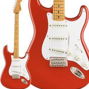 Fender Japan◇エレキギター/ストラトタイプ/赤系/SSS/シンクロタイプ