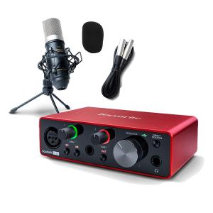 Focusrite フォーカスライト Scarlett Solo 3rd gen 高音質配信・録音セット