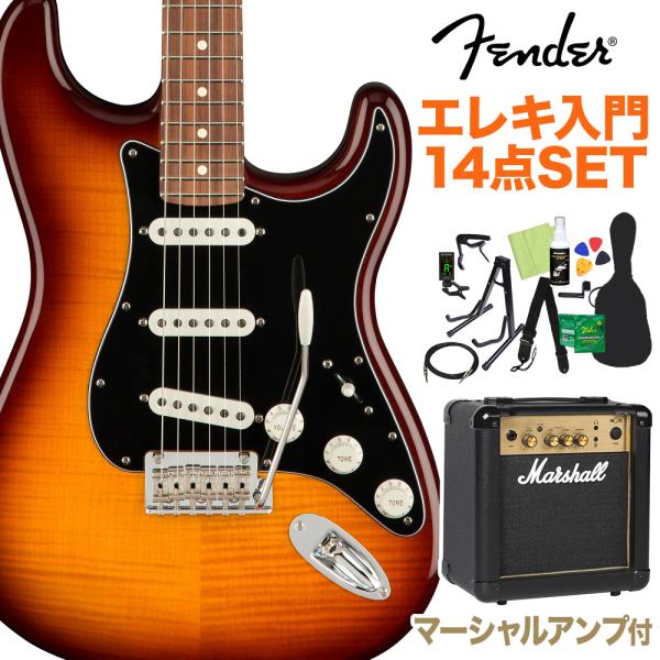 Fender フェンダー Player Stratocaster Plus Top Tobacco ...