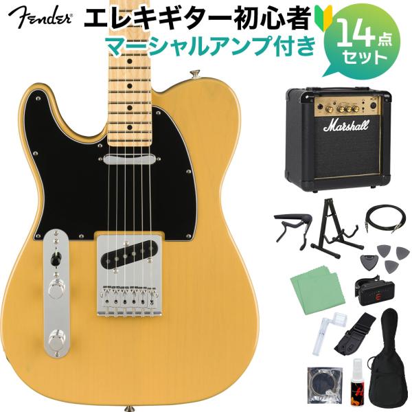 Fender フェンダー Player Telecaster LH BTB 初心者14点セット 〔マ...