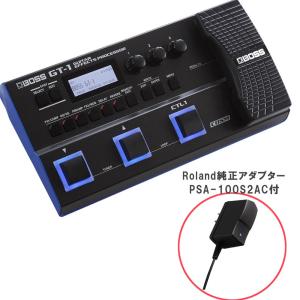 [数量限定!スリーブケース付き] BOSS ボス GT-1 Roland純正アダプターセット マルチエフェクター GT1 + PSA100S2 GT-1 + PSA-100S2｜shimamura