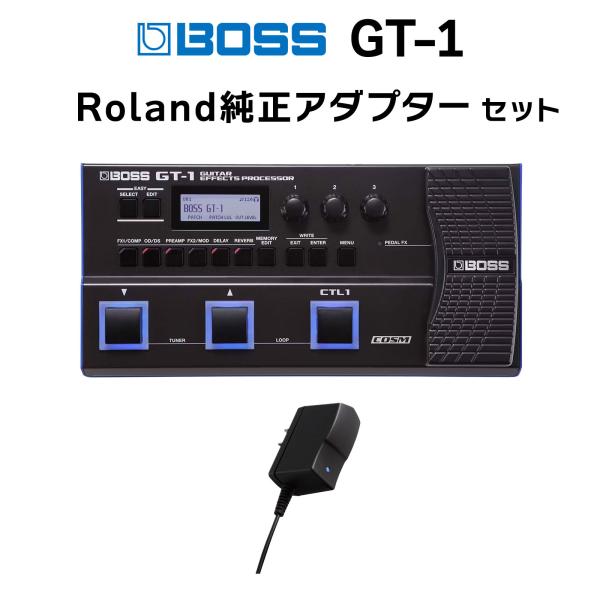 BOSS GT-1 Roland純正アダプターセット マルチエフェクター GT1 + PSA100S...