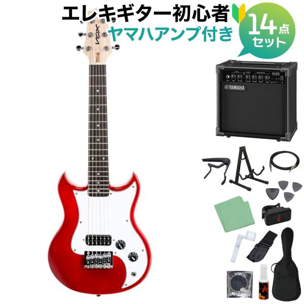 VOX ボックス SDC-1 MINI RD (Red) ミニエレキギター初心者14点セット 〔ヤマ...