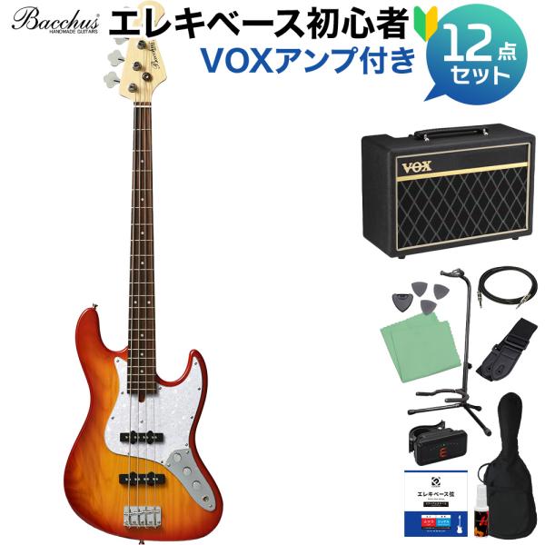 Bacchus バッカス WJB-500R ASH CS チェリーサンバースト・グロスフィニッシュ ...