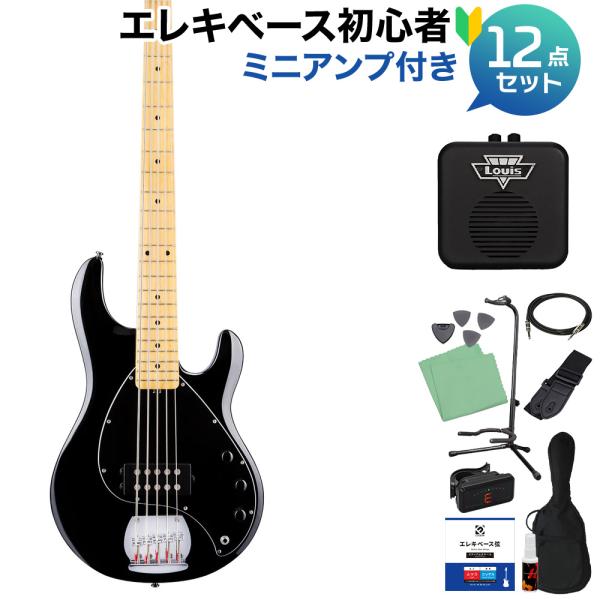 STERLING by Musicman スターリン STINGRAY RAY5 BK 5弦ベース ...